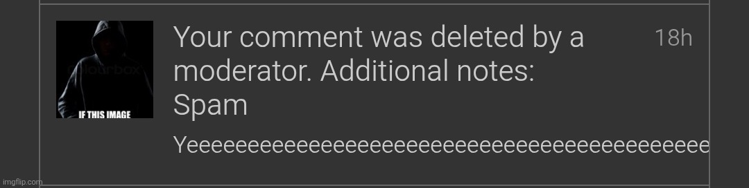 Imagine removing a comment on a 4 years old post just to stay on the leaderboard | made w/ Imgflip meme maker