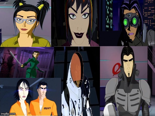 The 2003 MTV exclusive spider-man characters | image tagged in spiderman,mtv,2003,animated | made w/ Imgflip meme maker