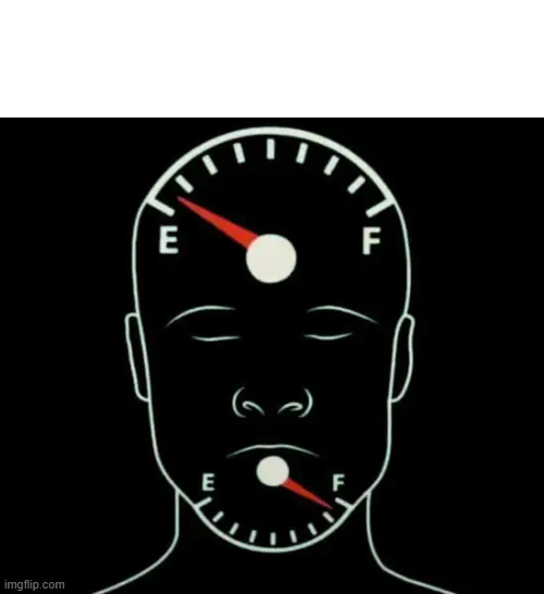 running on empty Blank Meme Template