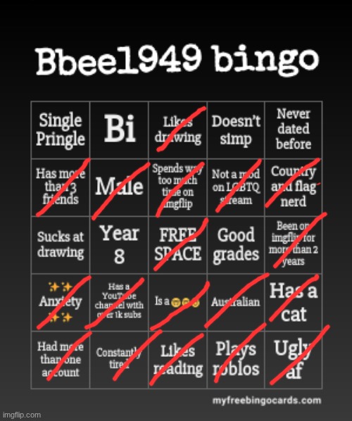 Bbee1949 bingo | image tagged in bbee1949 bingo | made w/ Imgflip meme maker