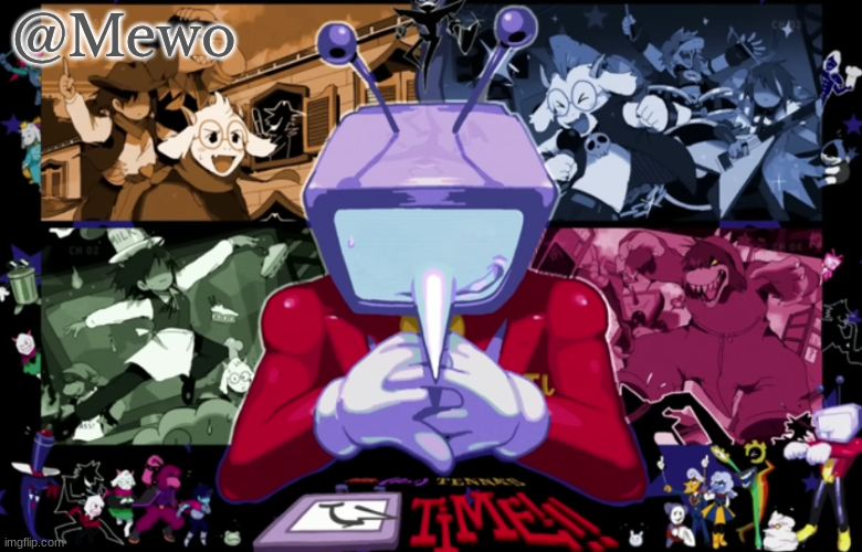 High Quality Another Mewo announcement temlpate Blank Meme Template