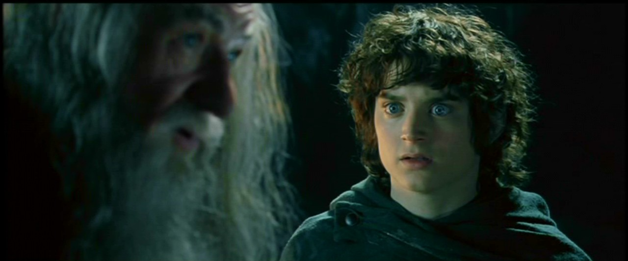 Gandolf Frodo Blank Meme Template