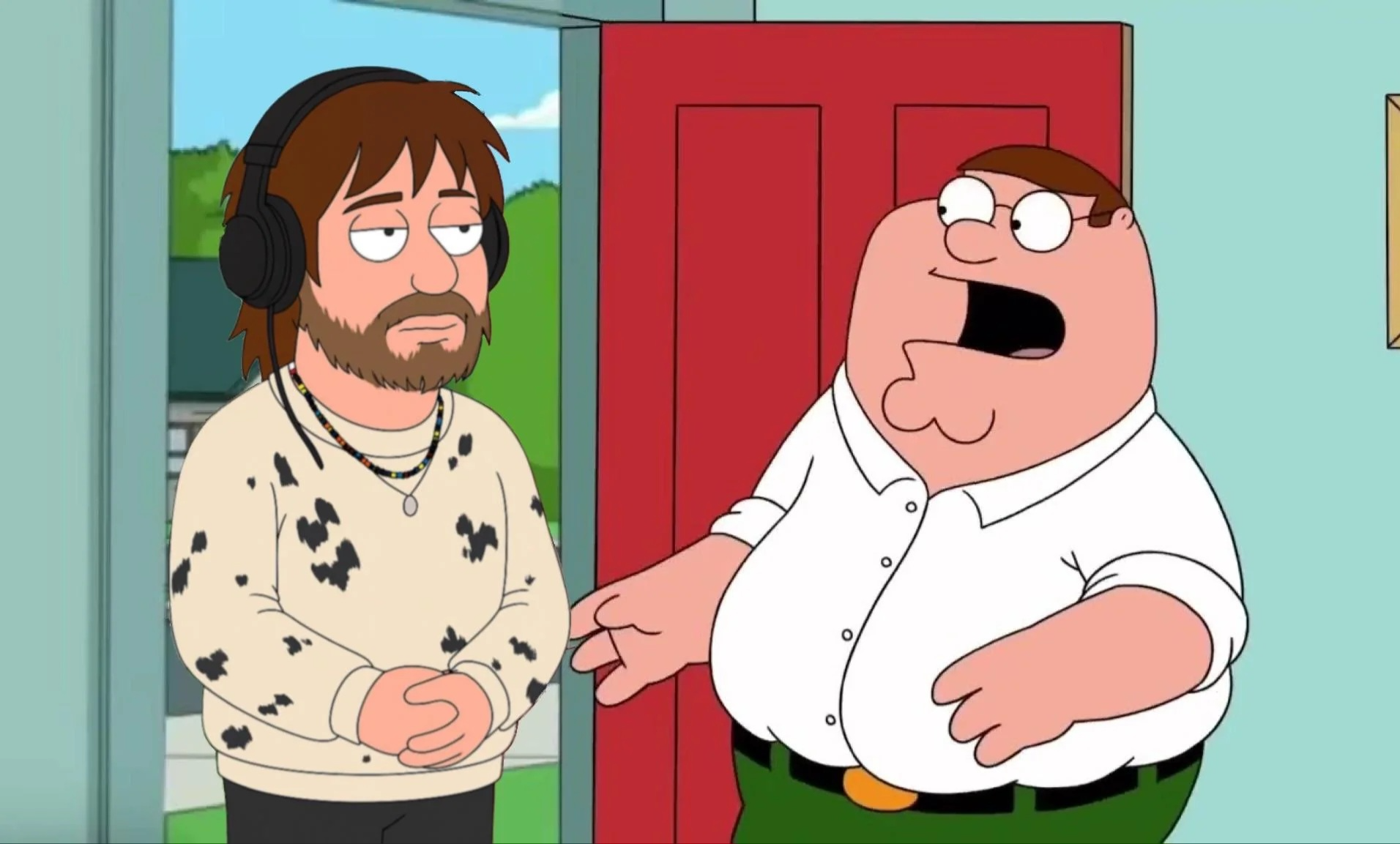 Kevin Parker in family guy Blank Meme Template