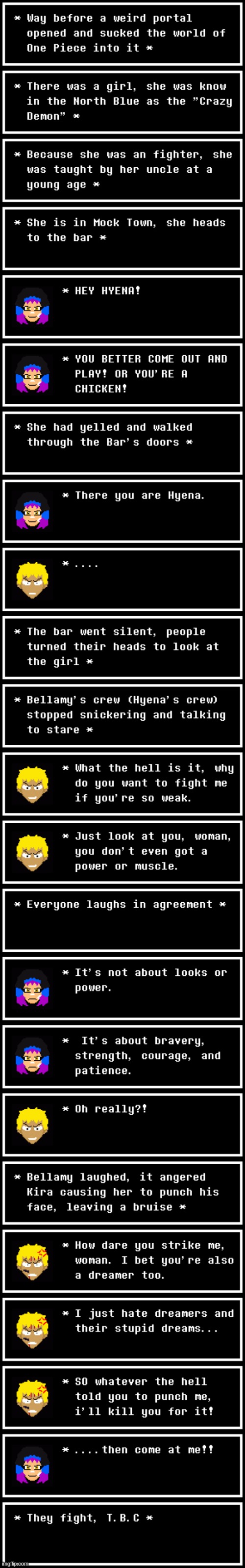 it's pretty long, sorry lmao (It has my oc tho) | made w/ Imgflip meme maker