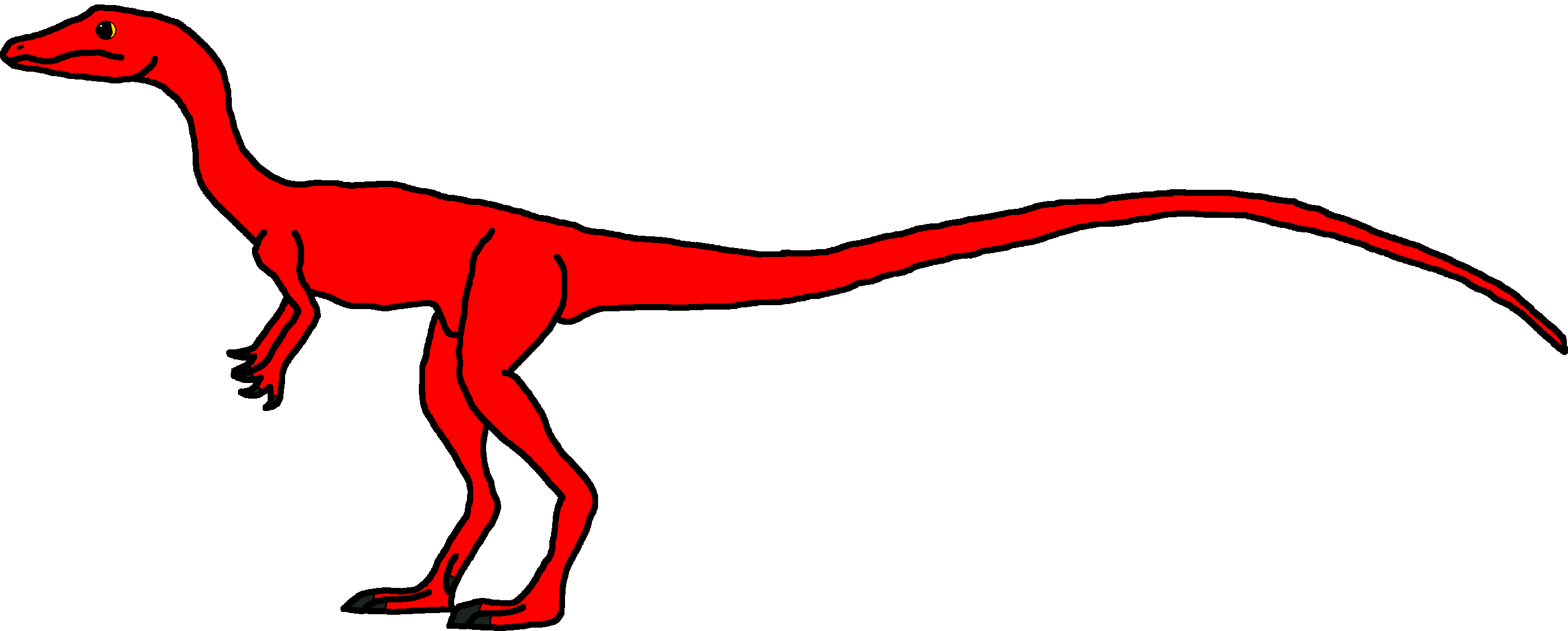Female Compsognathus Variant 3 (PaleoVerse + EOIverse) Blank Meme Template
