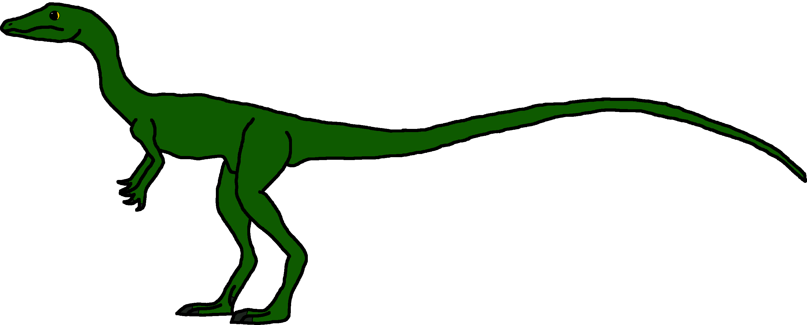 Female Compsognathus Variant 5 (PaleoVerse + EOIverse) Blank Meme Template