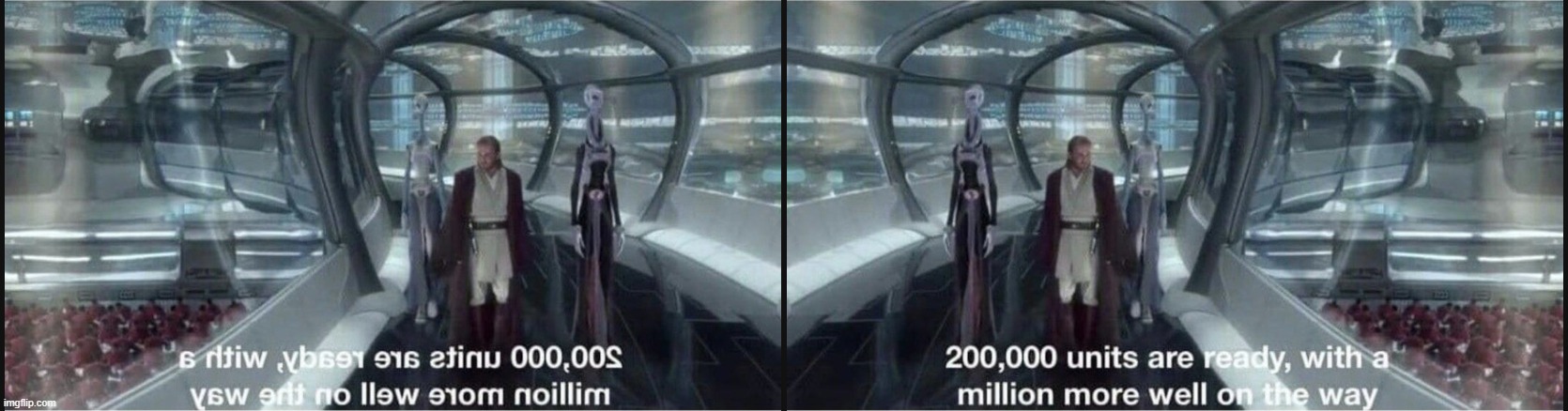 toady vs manticore according to msmg | image tagged in 200 000 units are ready clean template | made w/ Imgflip meme maker