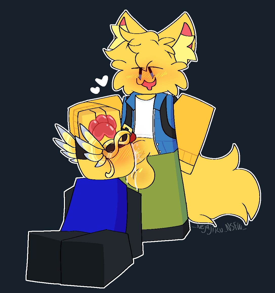 Me when I see a futa ? Blank Meme Template