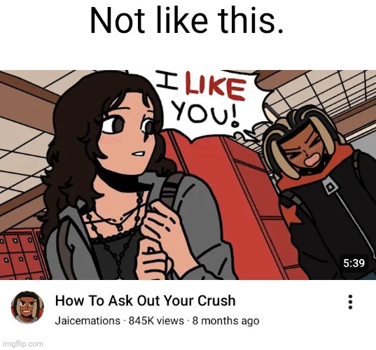 "I like you huzz-chan!" Hell no dawg you can never recover from that | Not like this. | made w/ Imgflip meme maker