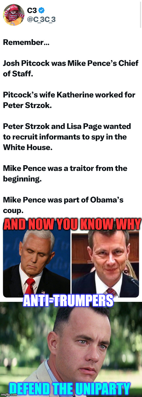 And now you know why | AND NOW YOU KNOW WHY; ANTI-TRUMPERS; DEFEND THE UNIPARTY | image tagged in memes,and now you know why,anti trumpers defend the uniparty | made w/ Imgflip meme maker