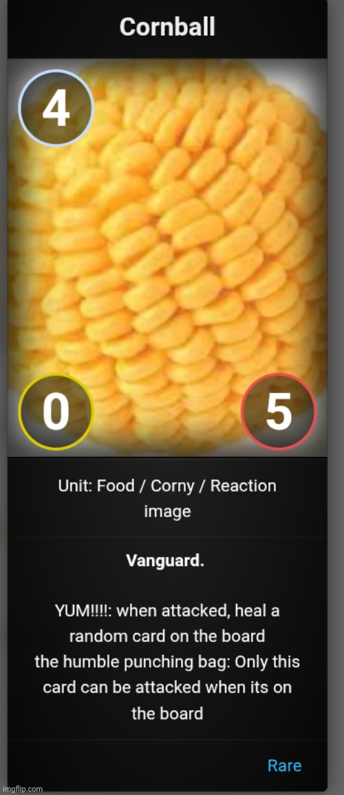 The humble punching bag: (third card) | made w/ Imgflip meme maker