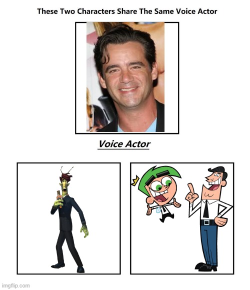 Daran Norris | image tagged in same voice actor,daran norris,fairly odd parents,ratchet and clank,nickelodeon,playstation | made w/ Imgflip meme maker