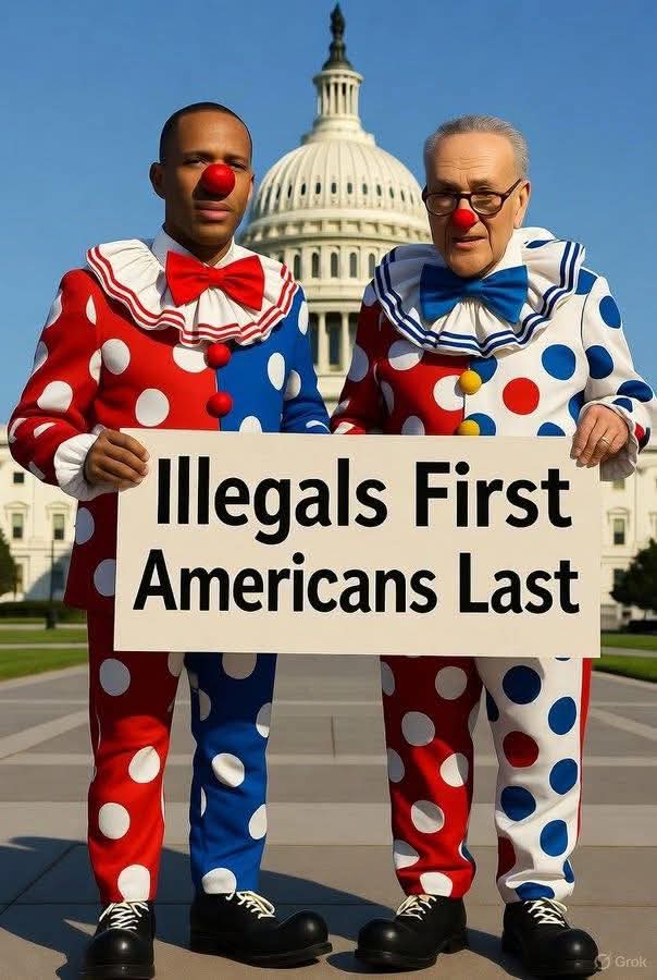 Hakeem Jeffries & Chuck Schumer Blank Meme Template