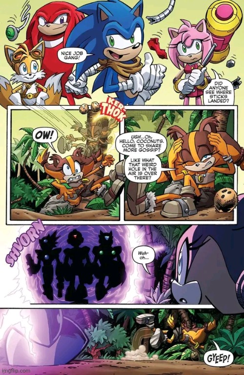 image tagged in sonic the hedgehog,sonic boom,sticks | made w/ Imgflip meme maker