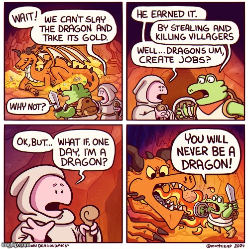 image tagged in slay,dragon,gold,stealing,jobs,haha | made w/ Imgflip meme maker