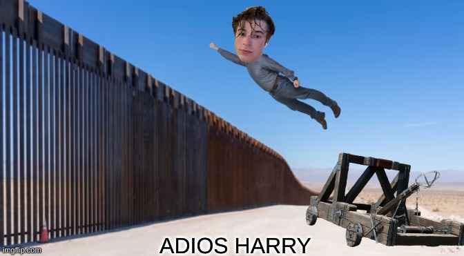 harry sisson meme | ADIOS HARRY | image tagged in memes,harry sisson,deportation,funny memes,trump wall | made w/ Imgflip meme maker