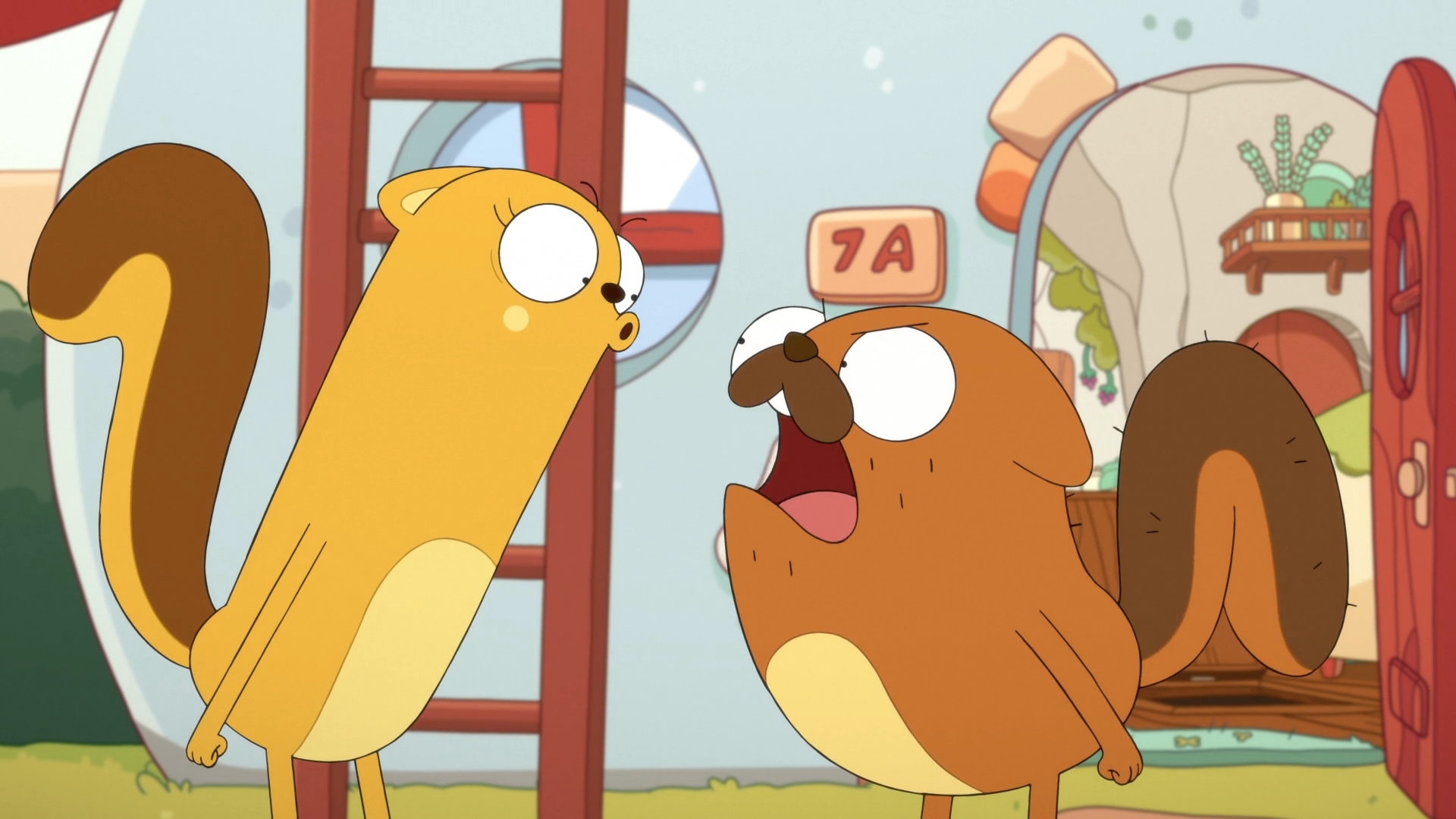 High Quality Beryl and Martin arguing Blank Meme Template