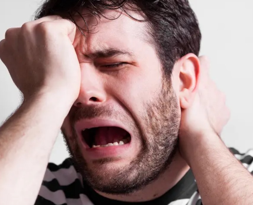 Crying Man Blank Meme Template