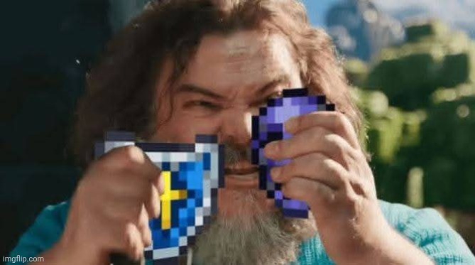 Minecraft Jack Black, but it's a Terraria meme | made w/ Imgflip meme maker