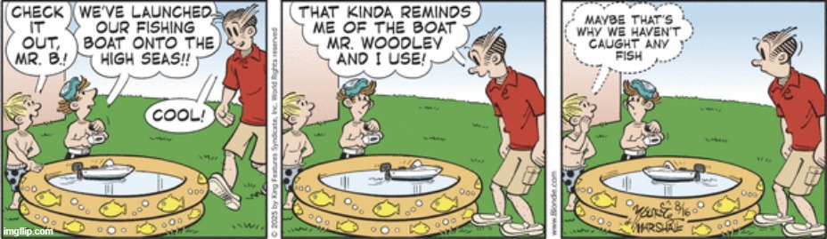 Blondie | image tagged in comics | made w/ Imgflip meme maker