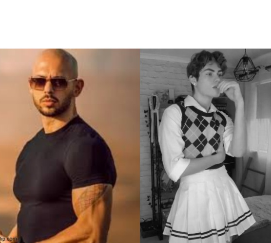 High Quality Reverse chad meme Blank Meme Template