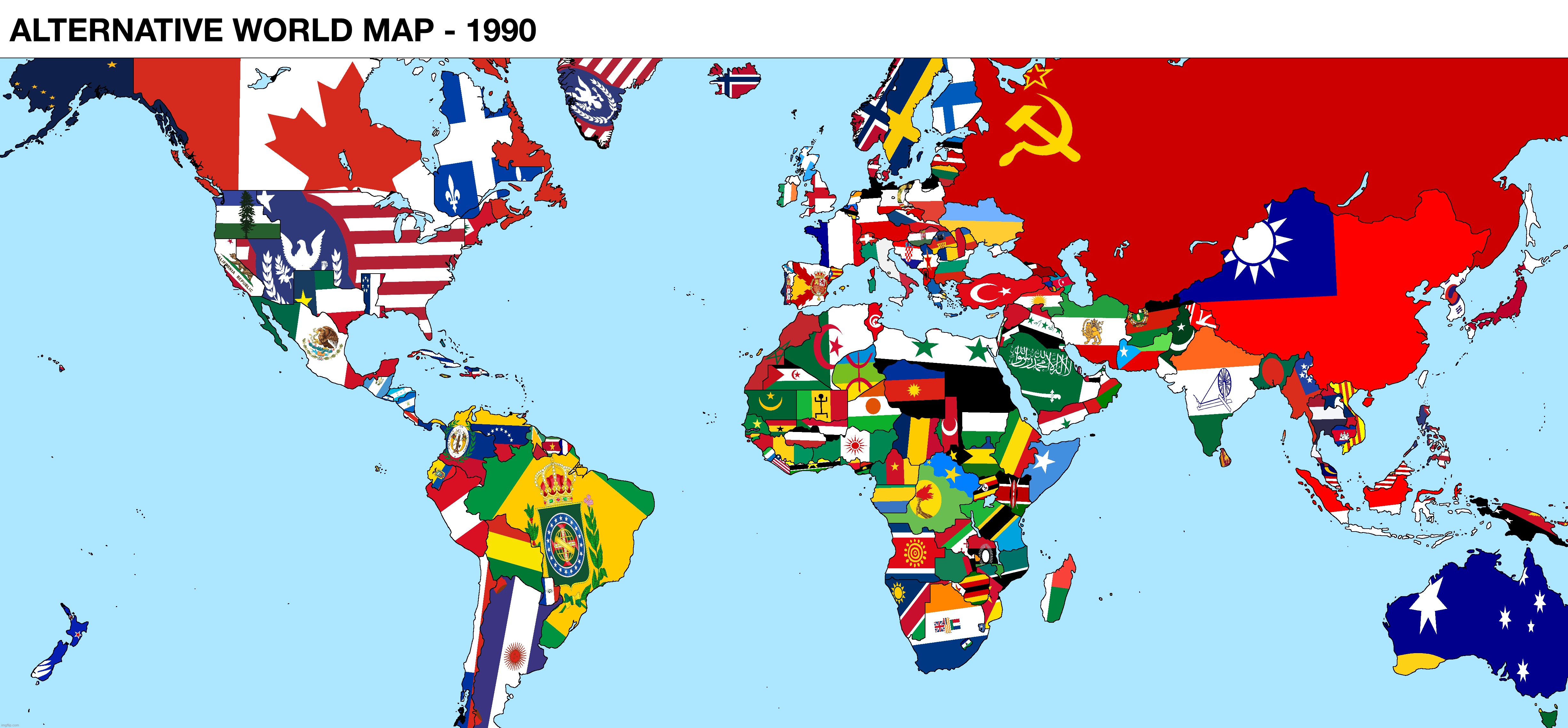 W or L flag map? | made w/ Imgflip meme maker