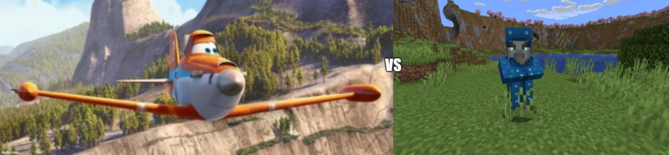 VS | image tagged in garbage,illusioner | made w/ Imgflip meme maker