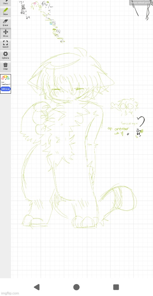 i turned my oc into a furry bc o have free will | made w/ Imgflip meme maker