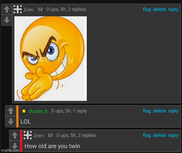 grab the sock | image tagged in gooner,goon,denji,erin | made w/ Imgflip meme maker