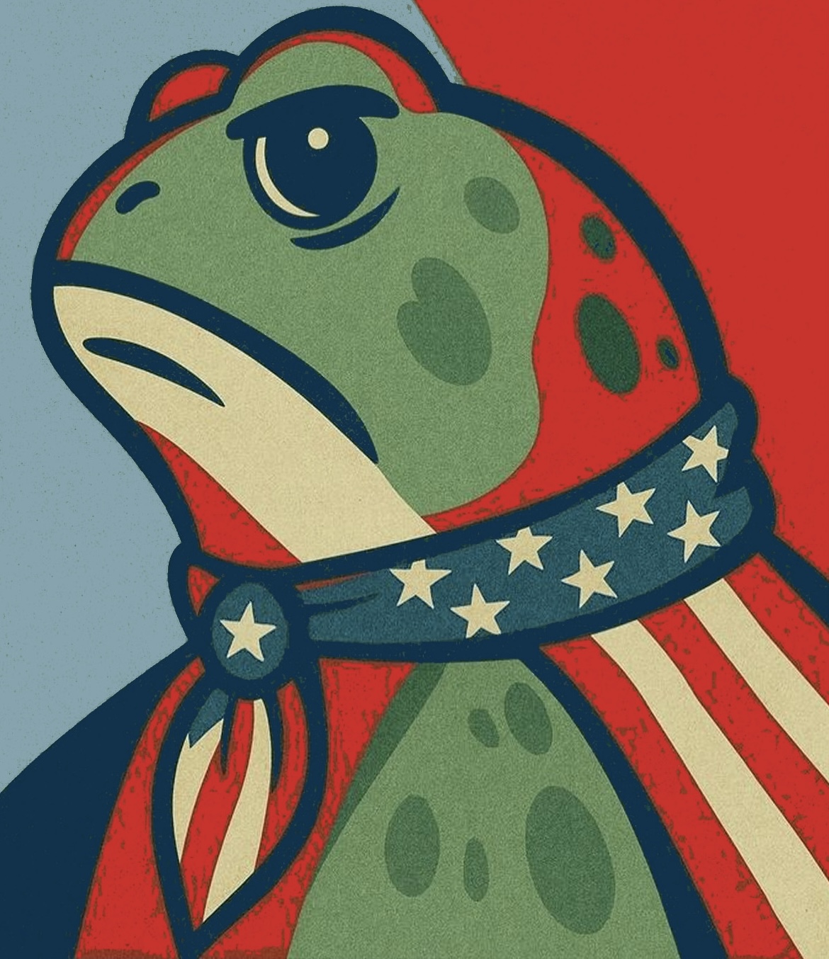 Portland Frog Blank Meme Template