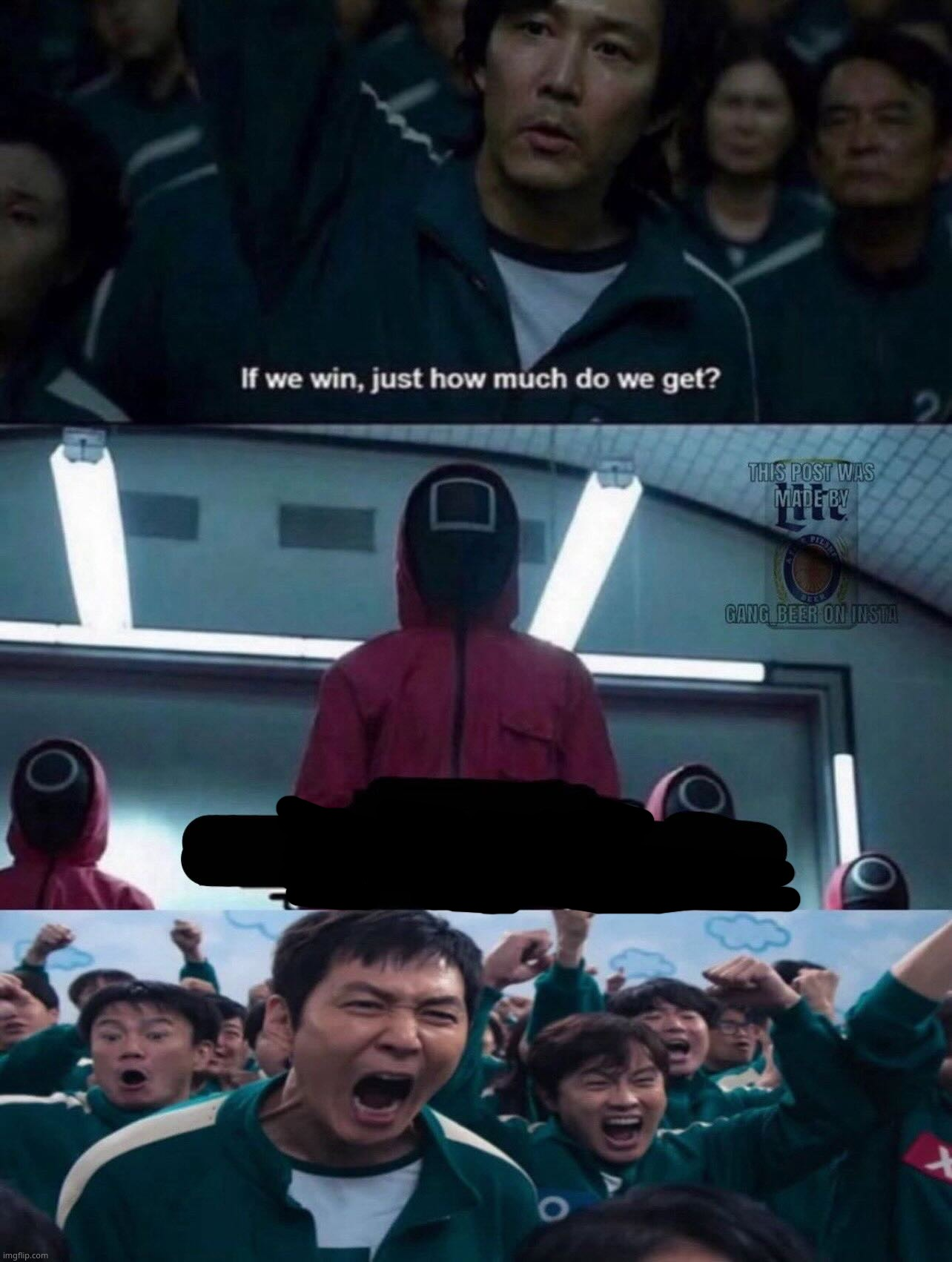 High Quality If we win, just how much do we get? blank Blank Meme Template