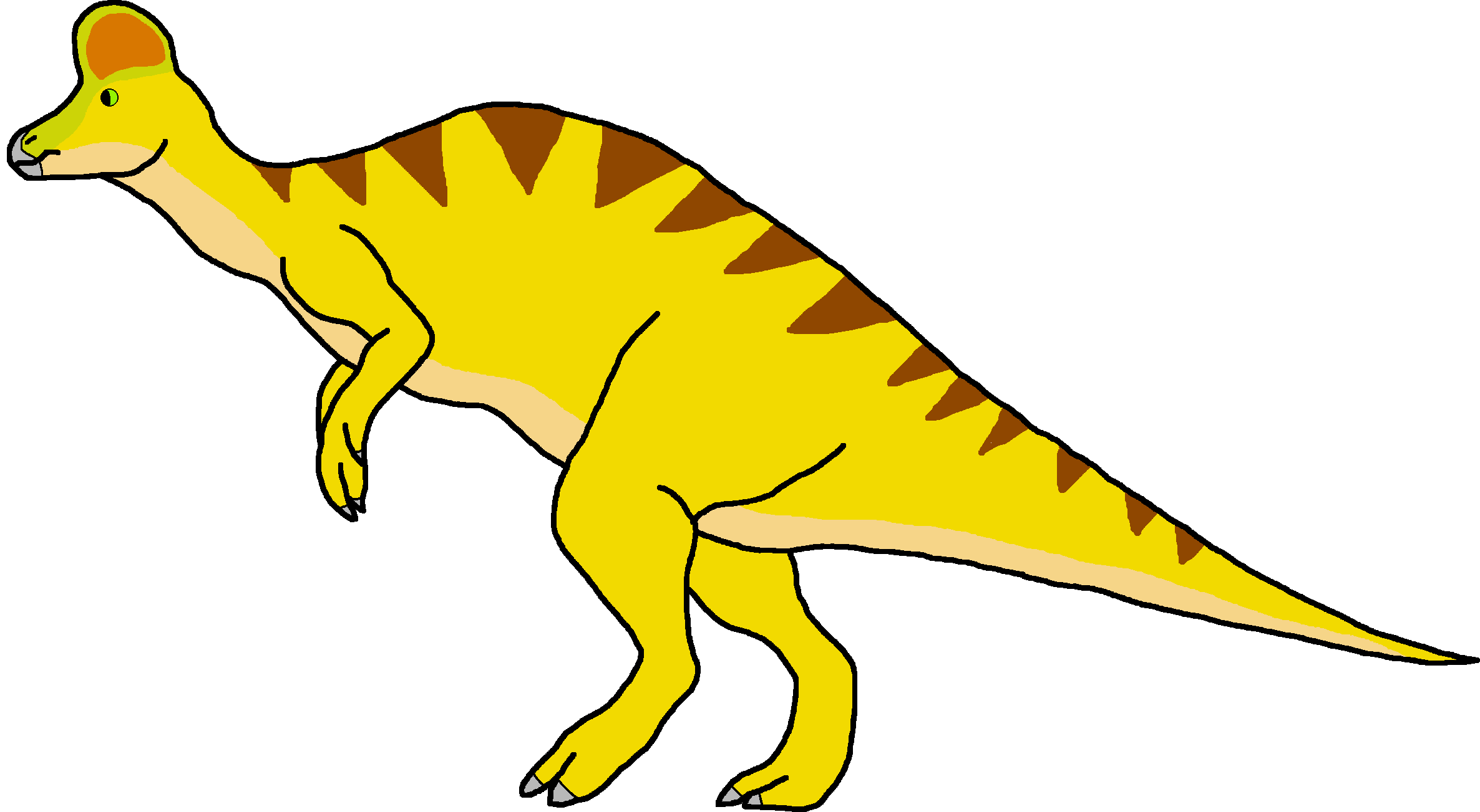 Male Corythosaurus (Paleoverse + EOIverse) Blank Meme Template