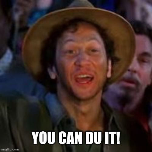 You Can Do It! | YOU CAN DU IT! | image tagged in you can do it | made w/ Imgflip meme maker