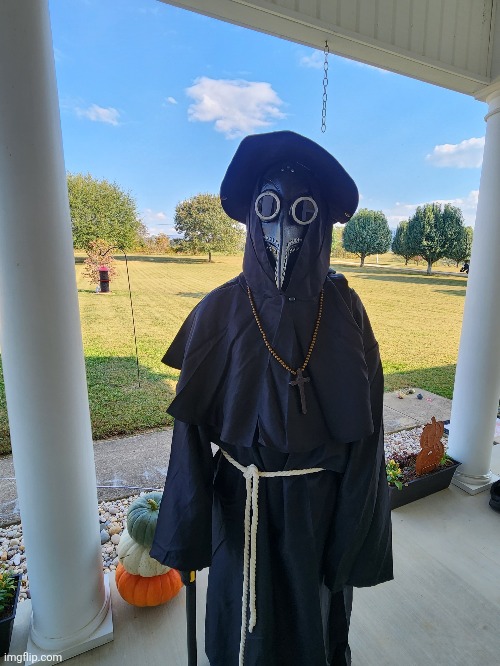 Costume came today | image tagged in plauge doctoe | made w/ Imgflip meme maker