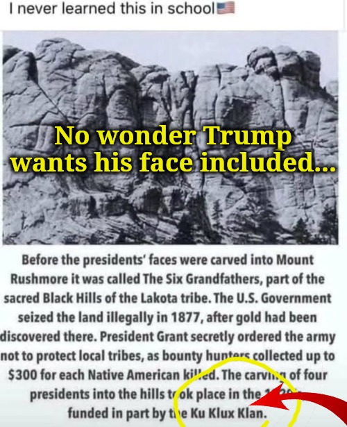 There are many links to the KKK | No wonder Trump wants his face included... | image tagged in dont let him have it | made w/ Imgflip meme maker