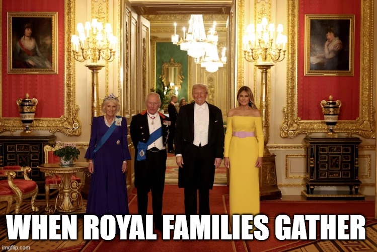 WHEN ROYAL FAMILIES GATHER | made w/ Imgflip meme maker