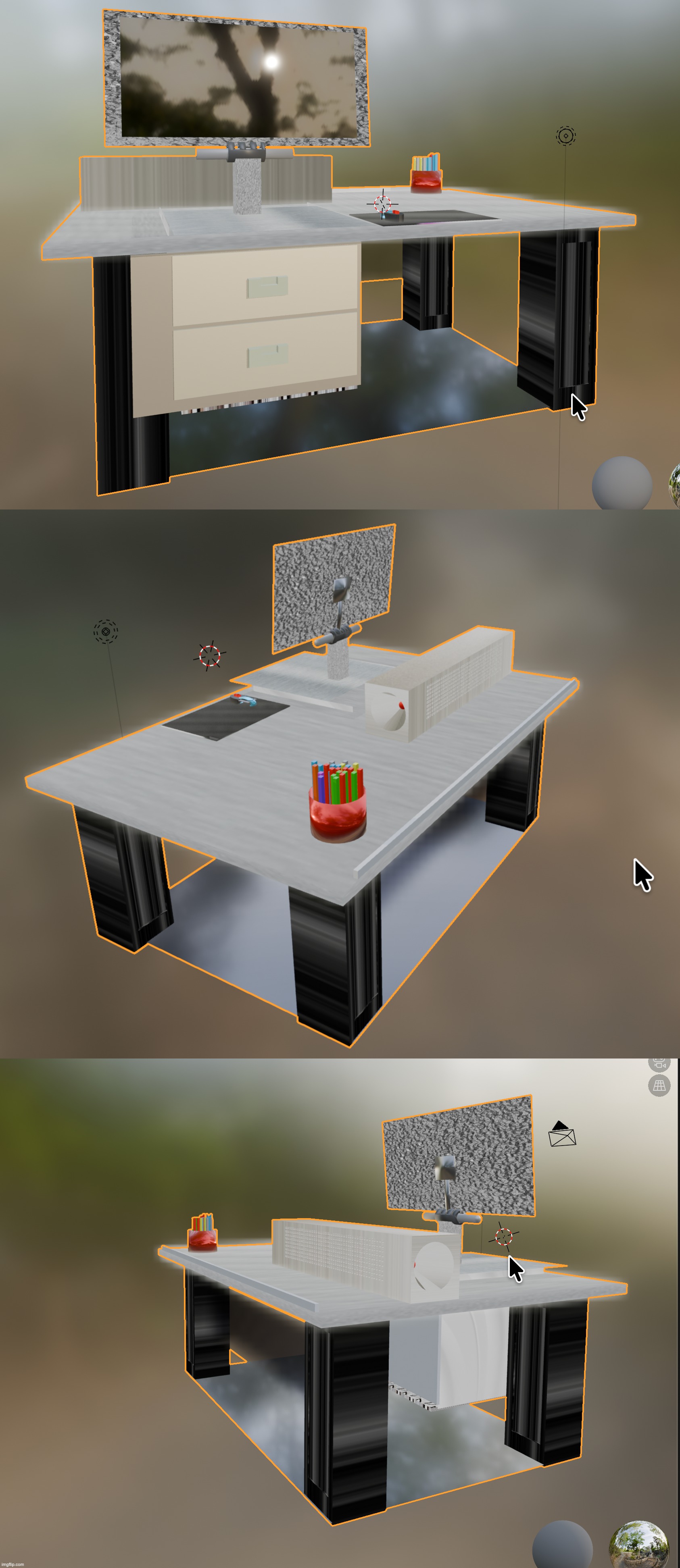 i found out how to add textures :) | image tagged in they still look broken tho | made w/ Imgflip meme maker