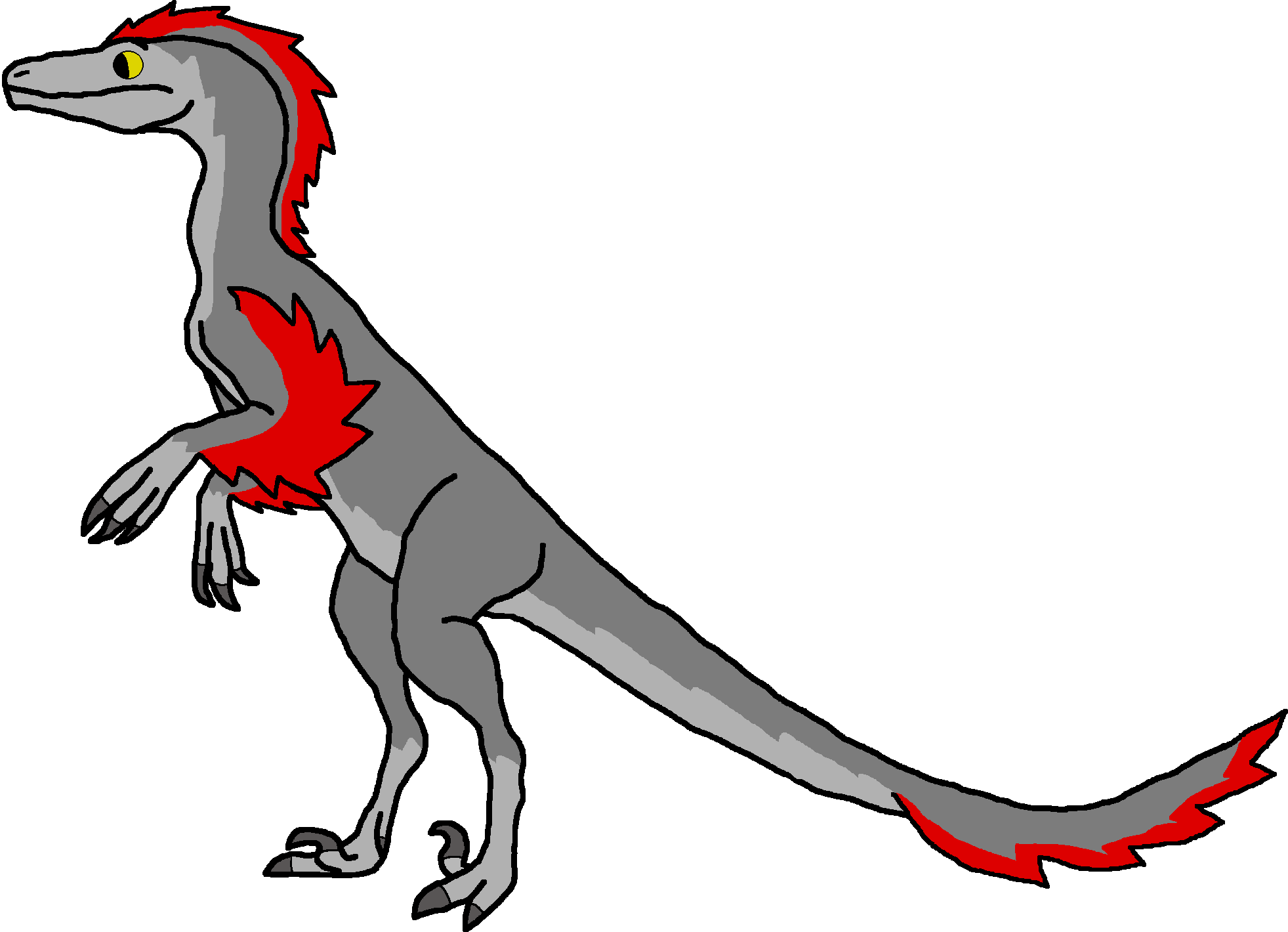 Male Troodon (Paleoverse + EOIverse) Blank Meme Template