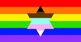 Jewish Gay Flag Blank Meme Template