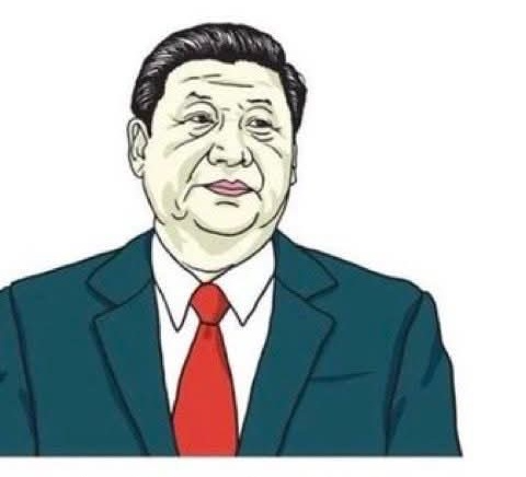 Xi Jinping  drawing Blank Meme Template