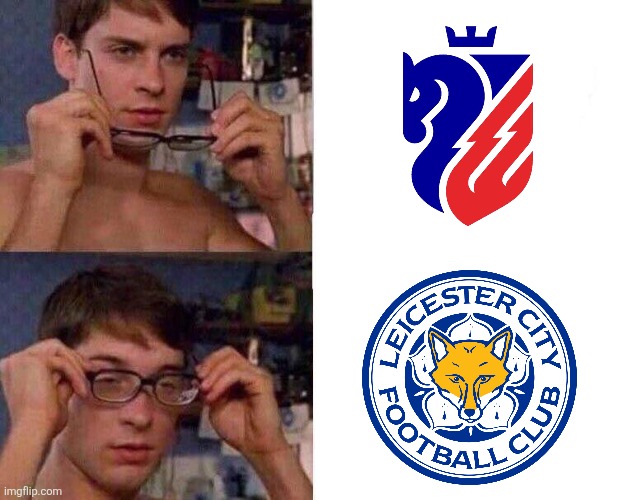 FC Botosani to repeat Leicester City 2016 glory in SuperLiga? | image tagged in spiderman glasses,botosani,leicester,superliga,premier league,romania | made w/ Imgflip meme maker