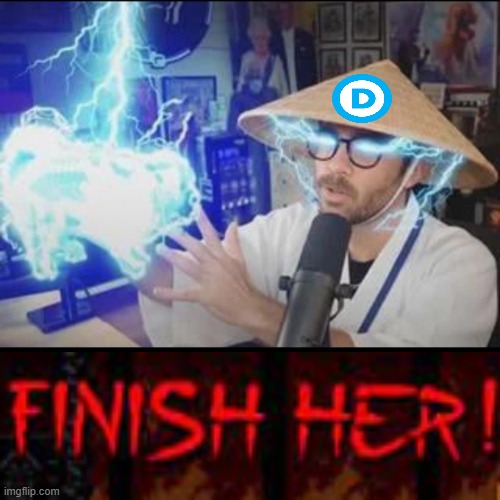 Hasan Finishing move | image tagged in hasan's dog is shocked by this | made w/ Imgflip meme maker