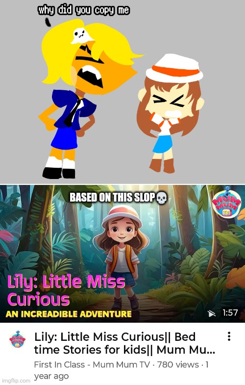 BASED ON THIS SLOP? | made w/ Imgflip meme maker