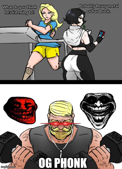 Yea that's me, i listen to og phonk | OG PHONK | image tagged in what do you think he's listening to | made w/ Imgflip meme maker