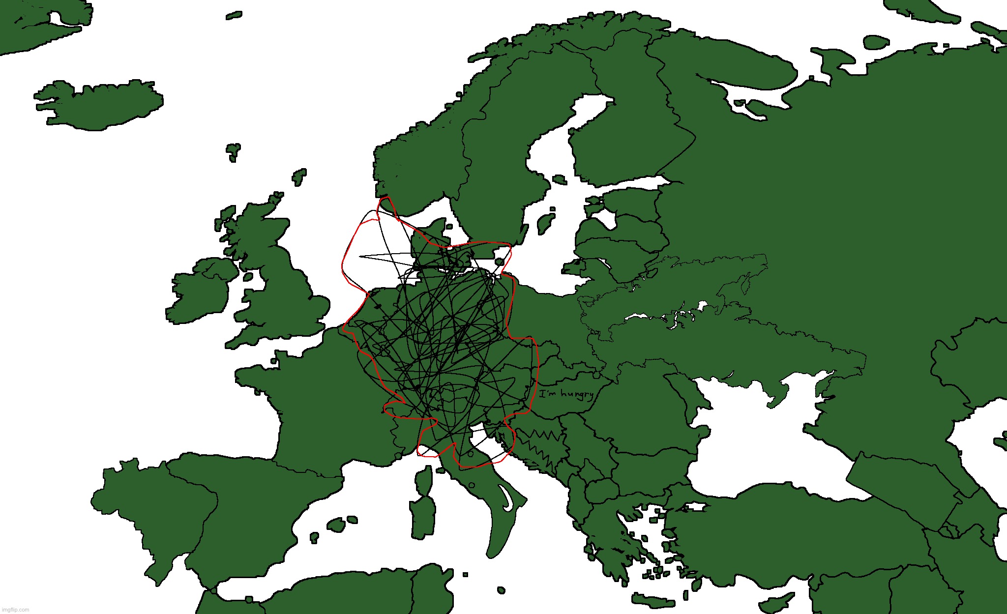Map of Europe | image tagged in map of europe | made w/ Imgflip meme maker