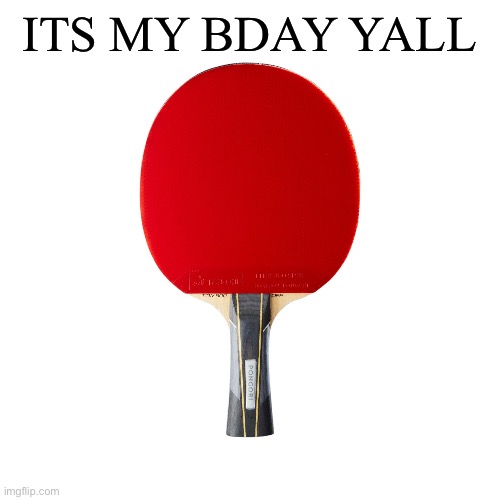 Finna get a pc | ITS MY BDAY YALL | image tagged in ping pong | made w/ Imgflip meme maker