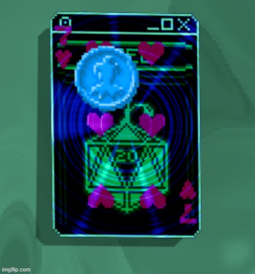 a 7 of hearts seed code card with a blue seal what is going on | made w/ Imgflip meme maker