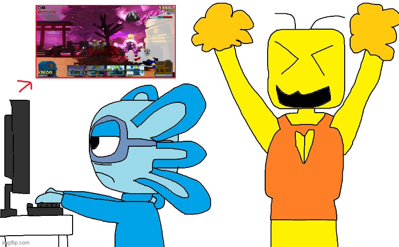 "you dont need a cheerleader to cheer you up over a stupid roblox game" | made w/ Imgflip meme maker
