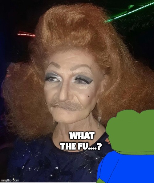 Weird Old people meme | WHAT THE FU....? | image tagged in apu | made w/ Imgflip meme maker