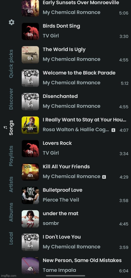 Top most listened song for some reason | made w/ Imgflip meme maker